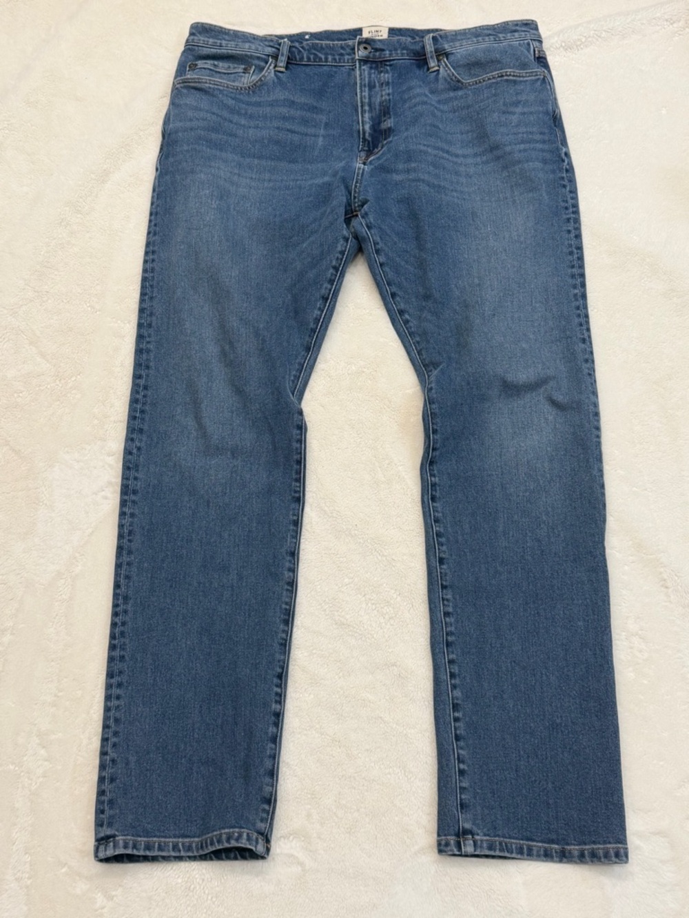 Flint and Tinder All-American Jeans Men’s 38x34 Blue Huckberry Slim Fit